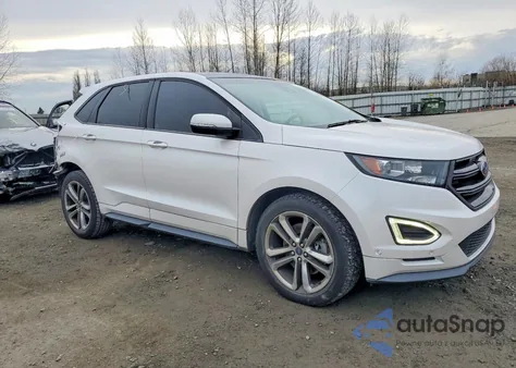 2015 Ford Edge Sport z USA, uszkodzony, nr VIN 2FMTK4AP8FBB74007